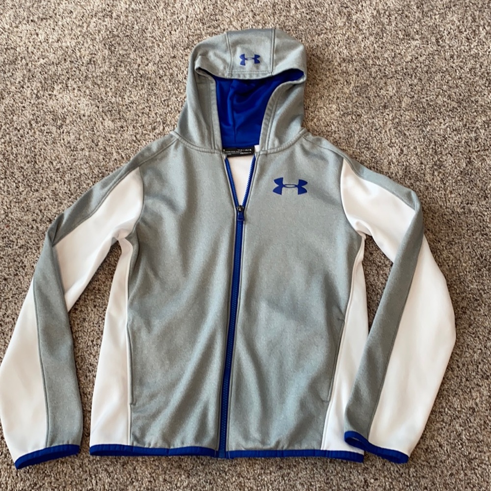 Boys Under Armour Full Zip Jacket - Large